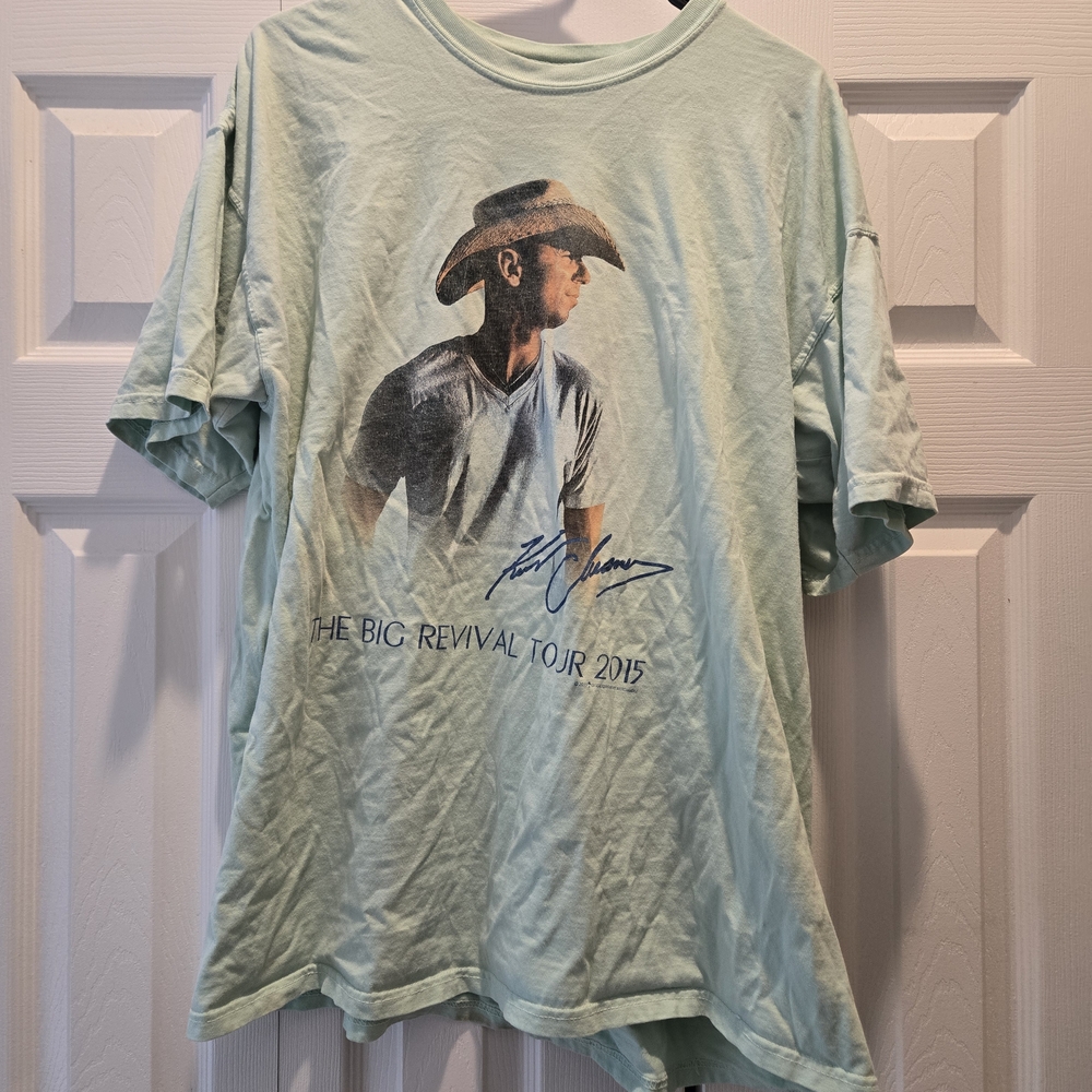 Comfort Colors Light Mint Country Tour Graphic Tee
